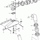 8.1OSi-J Exhaust, short risers
