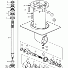 130SR-B Lower gear unit sail boat drive unit 130s, 130sr
