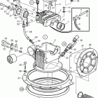 150SR-B Upper gear unit sail boat drive unit 150s-a, 150sr-a, 15...