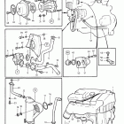 250B Cooling system, induction- and exhaust manifold