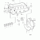 430B Cylinder block and flywheel casing: 570a / ms4