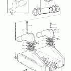 430B Exhaust manifold: b