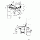 430B Mounting kit, fresh water cooling