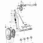 432A Camshaft, valve mechanism and balancer: a