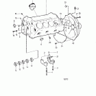501A Cylinder block and flywheel casing
