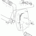 501B Exhaust pipe and cooling water pipe drive unit sp-c1, dp...