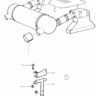 501B Installation kit for silencer
