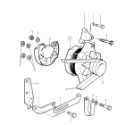 740A Alternator with installation components