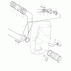 740A Exhaust pipe and cooling water pipe