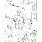 740A Connecting components with exhaust pipe, drive dp-b,    ...