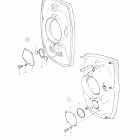 740A/MS5 Blind flange kit exhaust outlet: 1140003
