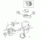 2001 Engine and installation components: 868211