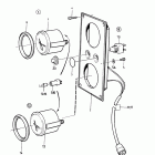 2001 Extra panel, hour meter kit, voltmeter kit