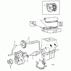 2002 Engine and installation components: 867806