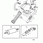 2002 Exhaust line, dry
