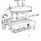2003 Cylinder head seawater-cooled engine
