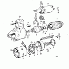 2003B Starter motor 1-pole: 840901