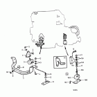 2003B Engine suspension prm (fly wheel casing 858196): d
