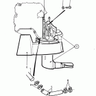 2003D Connecting components sail boat drive unit s120c: c