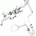 2003TB Sea water pump with installation components: b