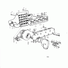 AD31A Inlet and exhaust manifold and installation components