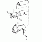 AD31D Stern bearing: d=40mm,  45mm