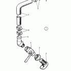 AD31P-A Cooling water intake for engine with sx drive