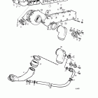 AD31XD Induction and exhaust manifold: b