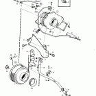 AD31XD Turbocharger and air filter: b