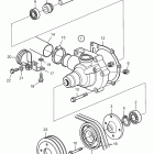 AD41P-A Water pump for sea water cooled version