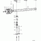 AQ125A Camshaft and valve mechanism: d