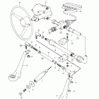 AQ130B Steering mechanism, cable type earlier prod