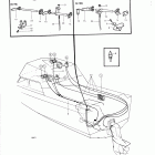 AQ130B Fly bridge, late pr3duction single engine installation