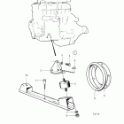 AQ130C Engine suspension for engine with aq drive unit 250, 270