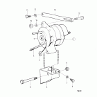AQ131C Alternator and installation components: c