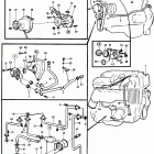 AQ140A Cooling system, induction- and exhaust manifold: a