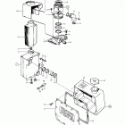 AQ145B Heat exchanger with installation components