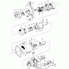 AQ165A Reduction reverse gear volvo penta utv 1, 91:1