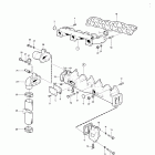AQ170C Induction- and exhaust manifold: d