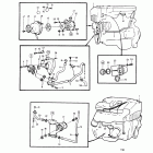 AQ171A Cooling system, induction and exhaust manifold: a
