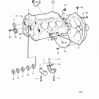 AQ205A Cylinder block and flywheel casing