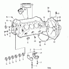 AQ225F Cylinder block and flywheel casing