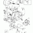 AQAD40A Connecting components aq drive unit 280 with power trim