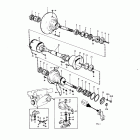 AQAD40B Connecting components, engine- cardan shaft: b