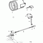 AQD40A Rudder indicator kit drive unit 290: 858886