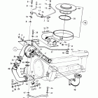 AQD70BL Turbo and air filter with installation components: b