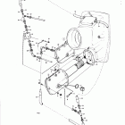 AQD70CL Lift cylinder with connecting components