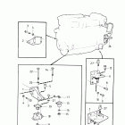 AQD70CL Engine suspension excl spec 867104, 867223: b