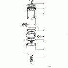 AQD70CL Fuel cleaner ''racor'' single