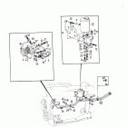 AQD70D Hydraulic pump and oil reservoir and installation compon...